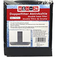 Filtro Campana Extractora Universal con Carbón Activo - Juego de Filtro de Carbono Activo y de Grasa- Filtro Universal…
